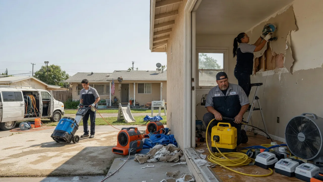 Water Damage Restoration in Kerman, CA near me